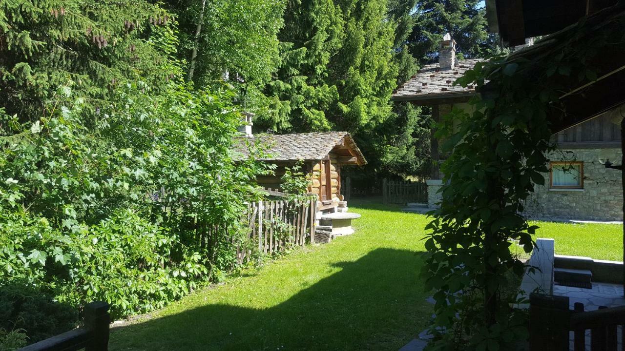 Chalet Blanc "Le Flocon" Курмайор Экстерьер фото